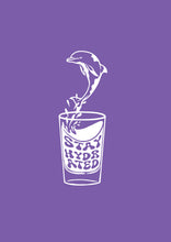 Lade das Bild in den Galerie-Viewer, unisex-shirt - "stay hydrated" - on demand