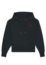 Lade das Bild in den Galerie-Viewer, unisex-hoodie - "the conversation" - black