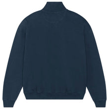 Lade das Bild in den Galerie-Viewer, quarter zip - "mont du hanz" - navy blue
