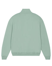 Lade das Bild in den Galerie-Viewer, quarter zip - "geottert nicht gerührt" - aloe