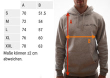 Lade das Bild in den Galerie-Viewer, pullover - "berührt" - hellgrau