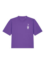 Lade das Bild in den Galerie-Viewer, boxy frauen-shirt nova - "stay hydrated" - on demand
